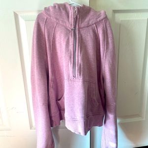 Purple lululemon Scuba Half zip!